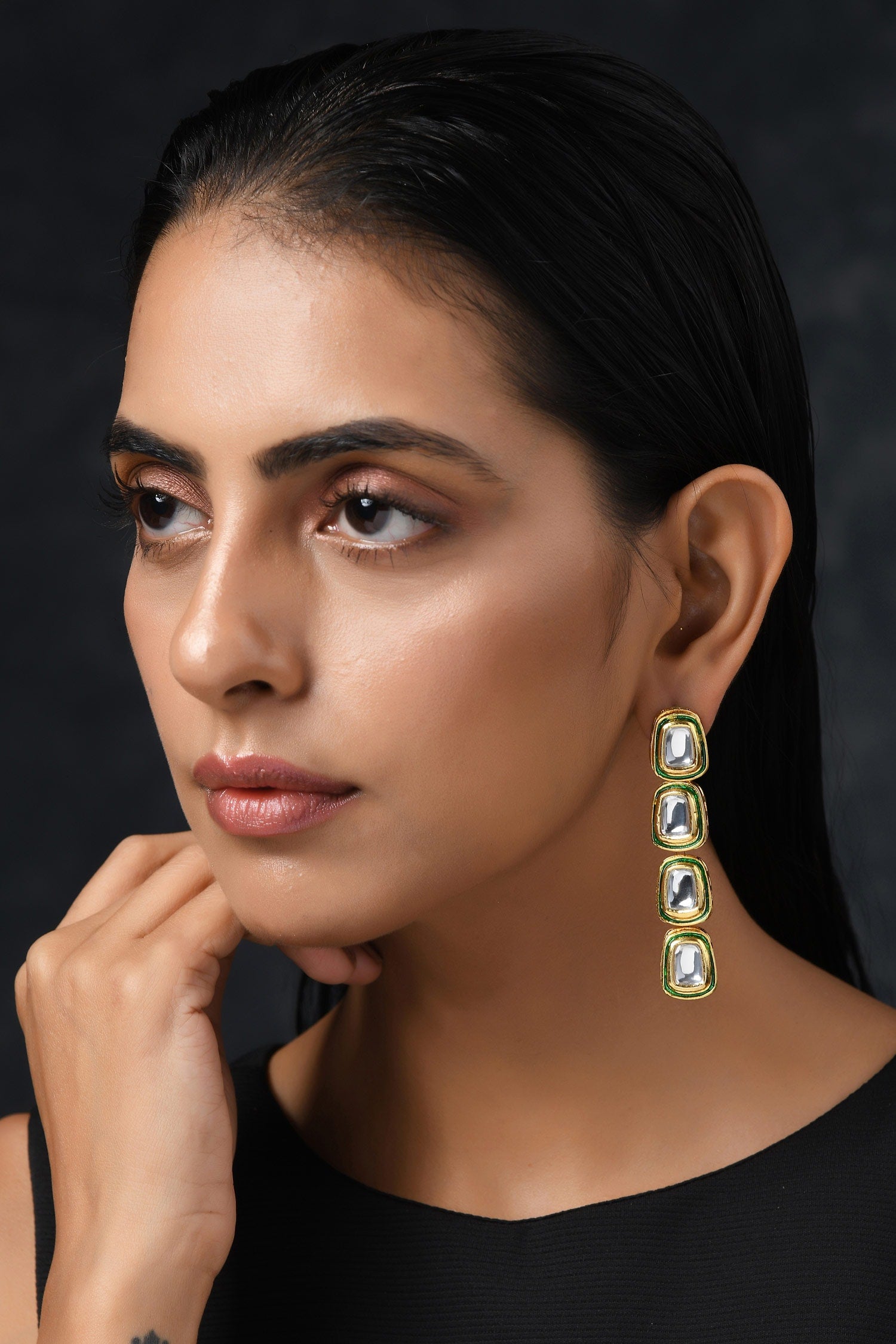 Kundan Earrings 
