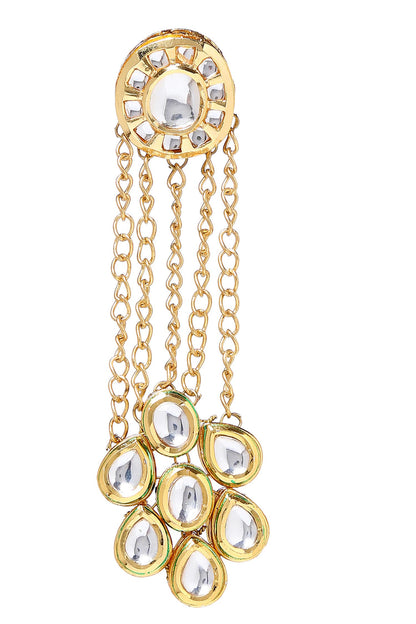 Kundan Chain Danglers 