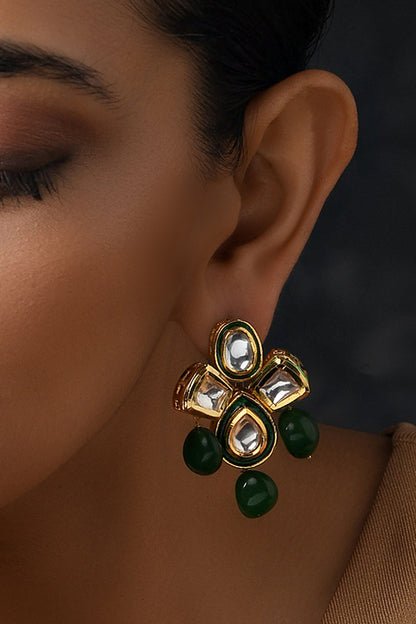 Kundan Stud Earrings 