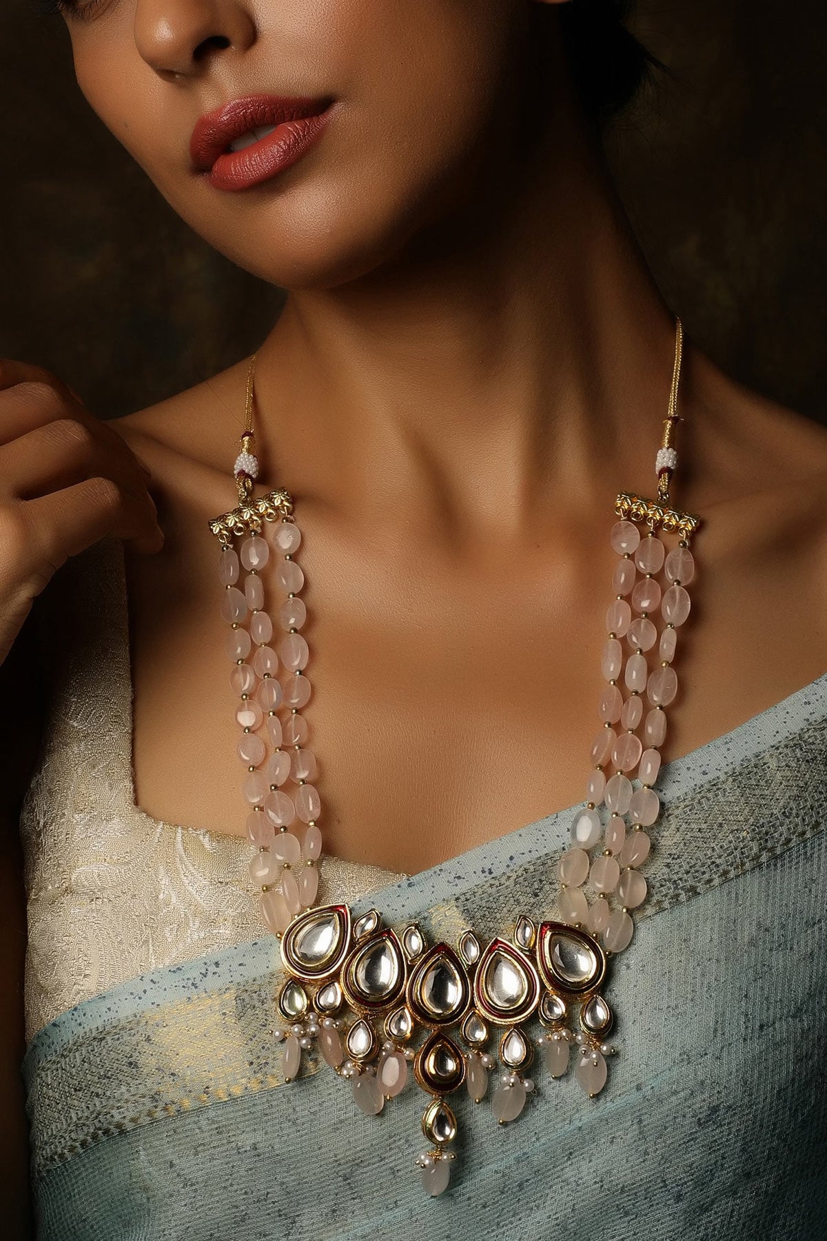 Kundan Pendant Necklace 