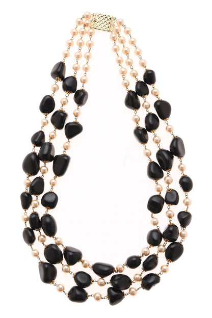 Beaded Layered Necklace 