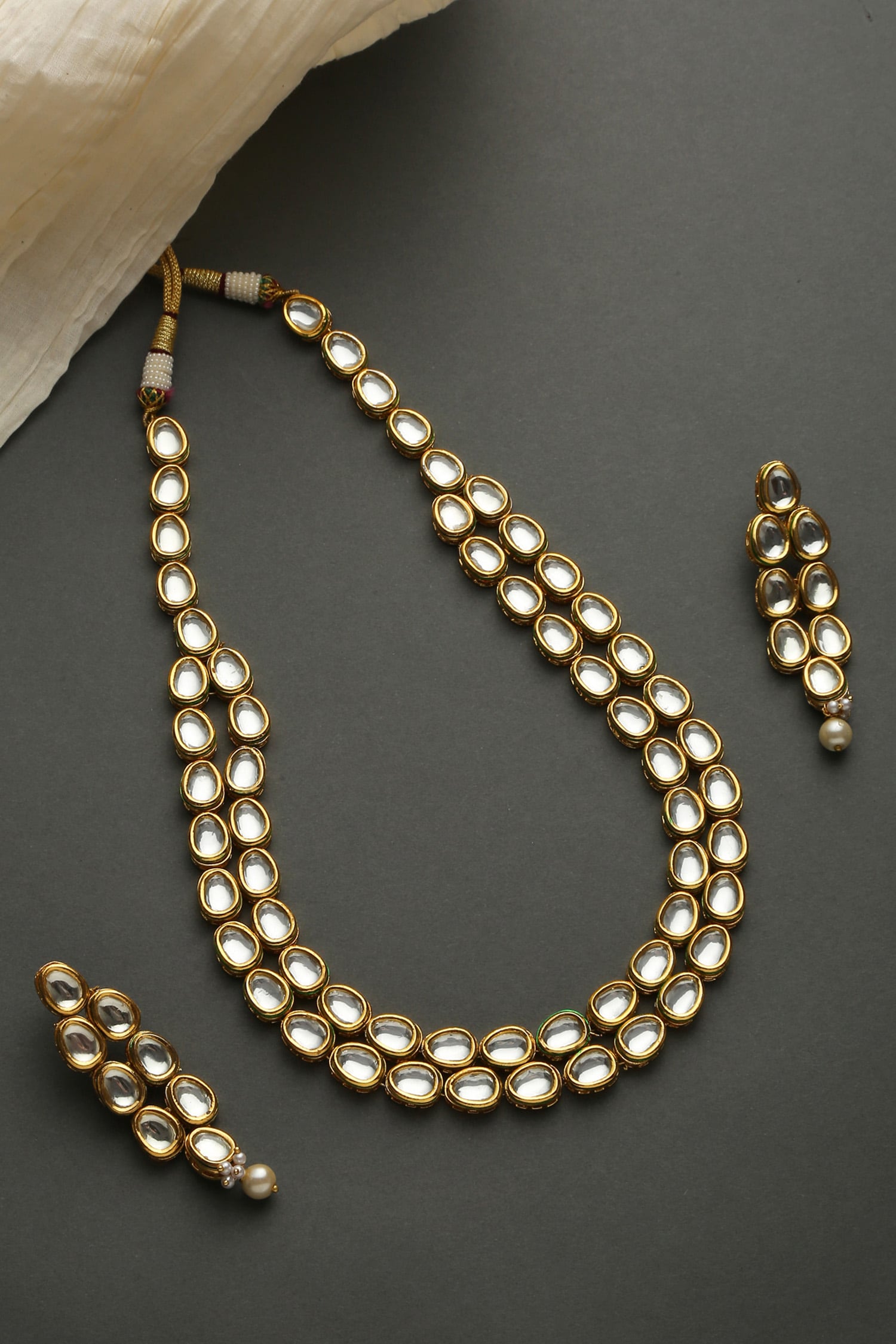 Kundan Jewellery Set 