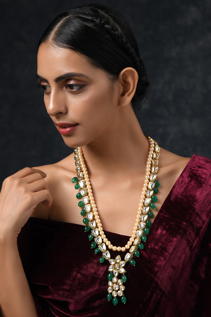 Kundan Layered Necklace 