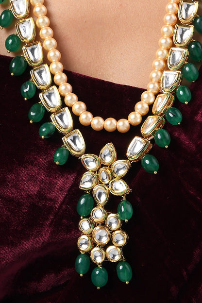 Kundan Layered Necklace 