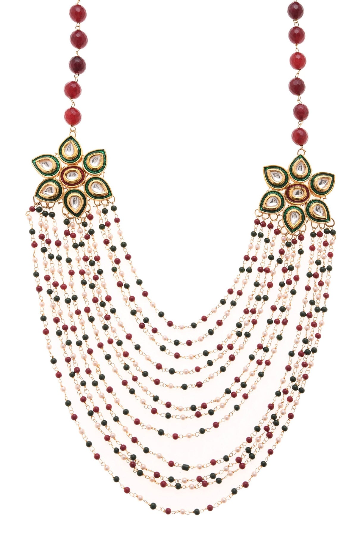 Bead Layered Necklace 