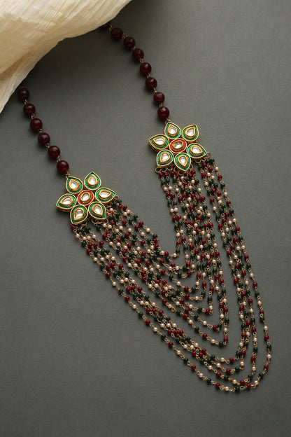 Bead Layered Necklace 