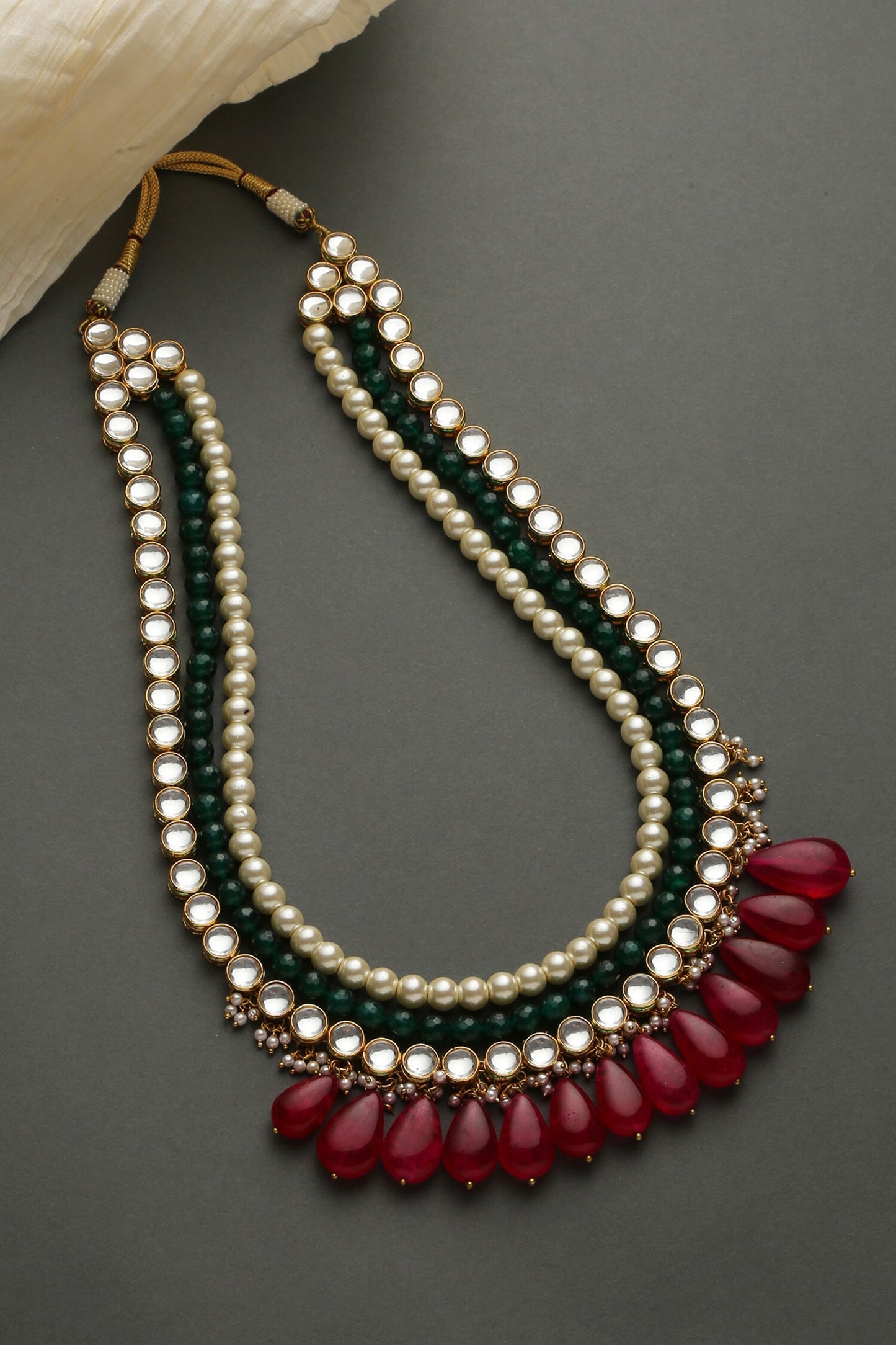 Kundan Layered Necklace 