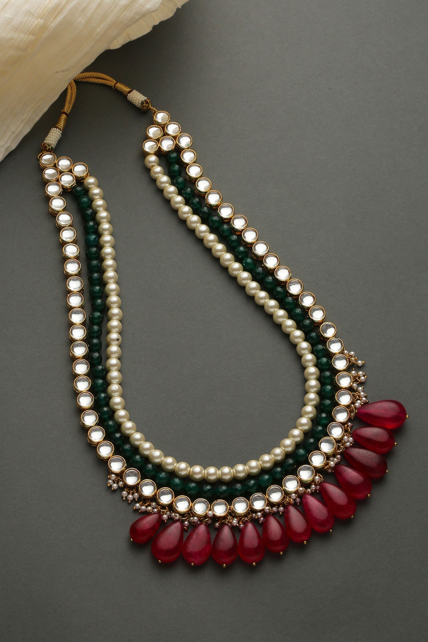 Kundan Layered Necklace 