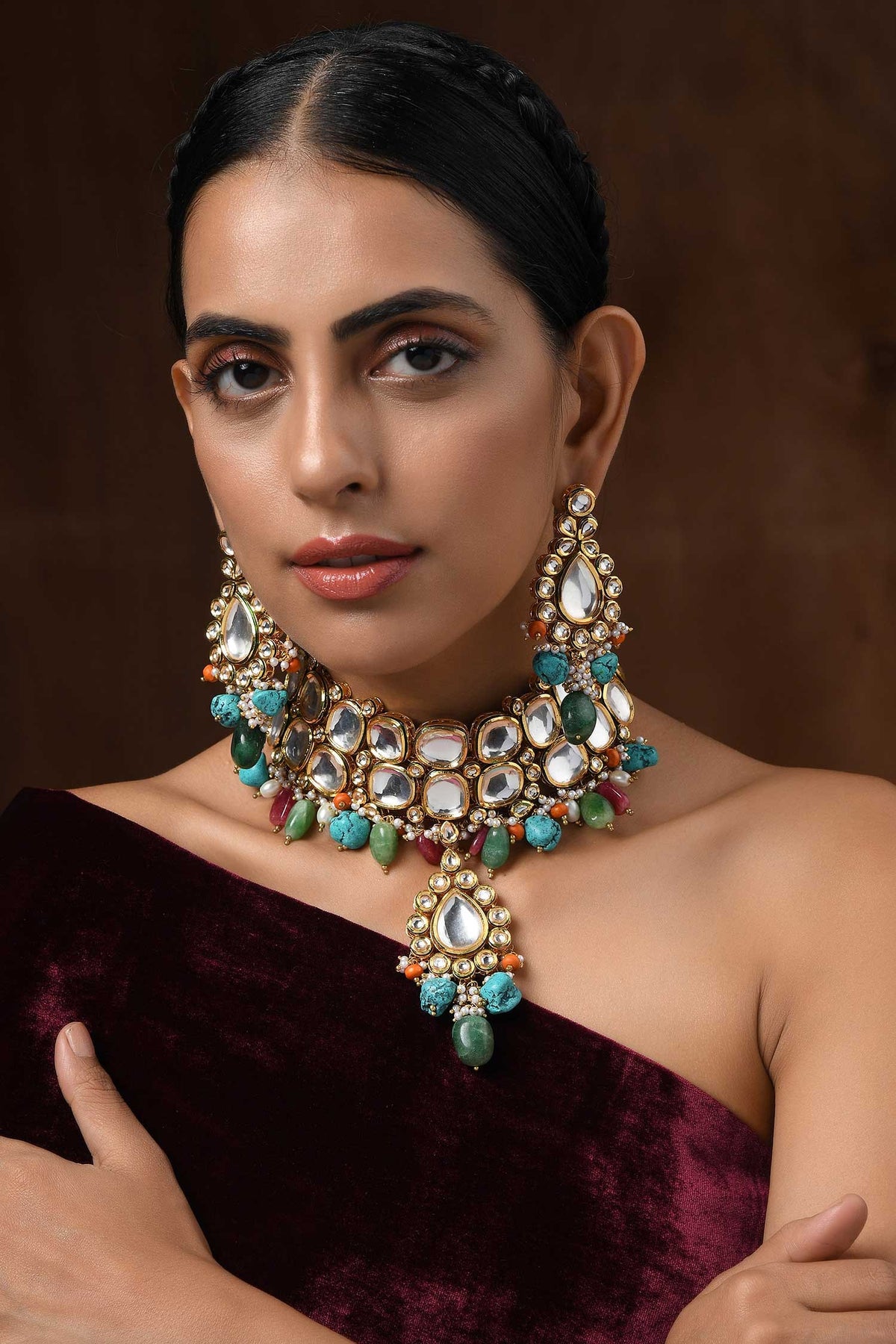 Kundan Choker Set 