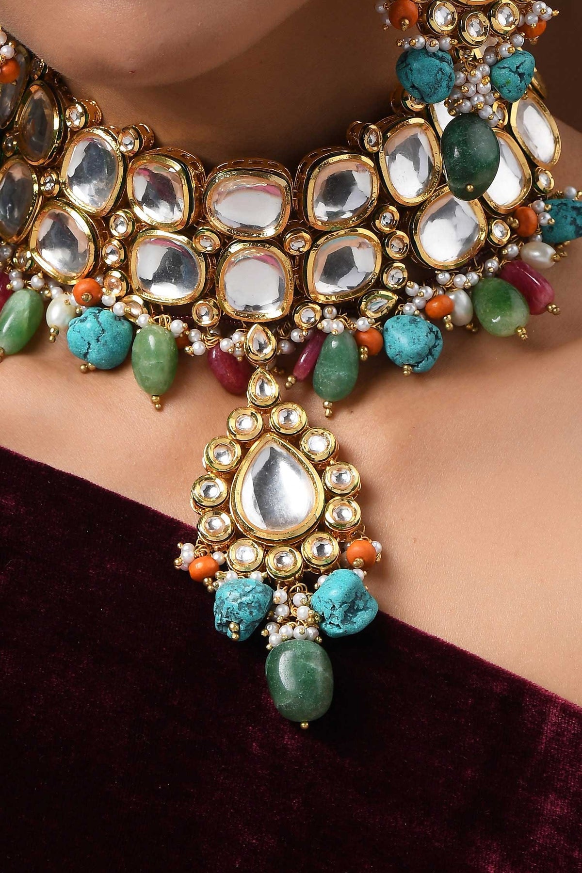 Kundan Choker Set 