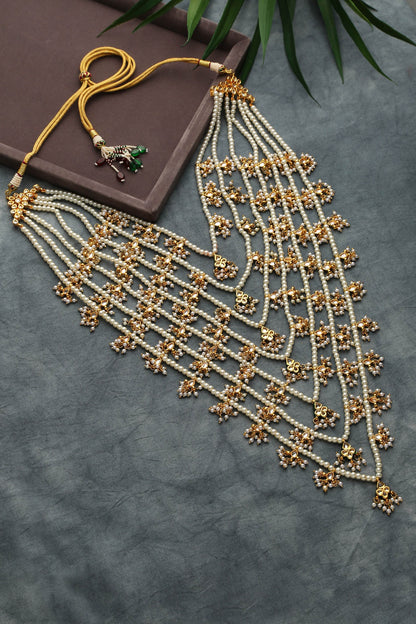 Kundan Layered Necklace 