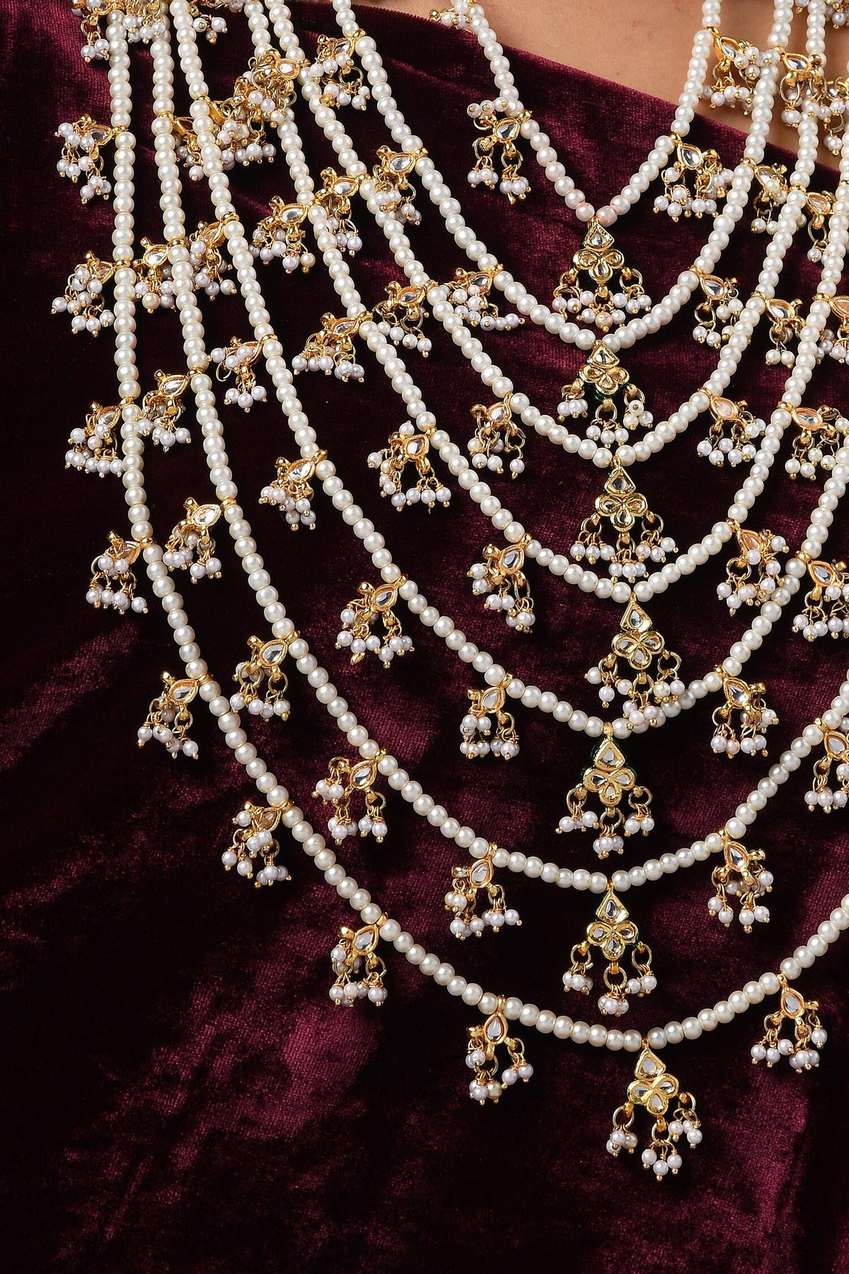 Kundan Layered Necklace 