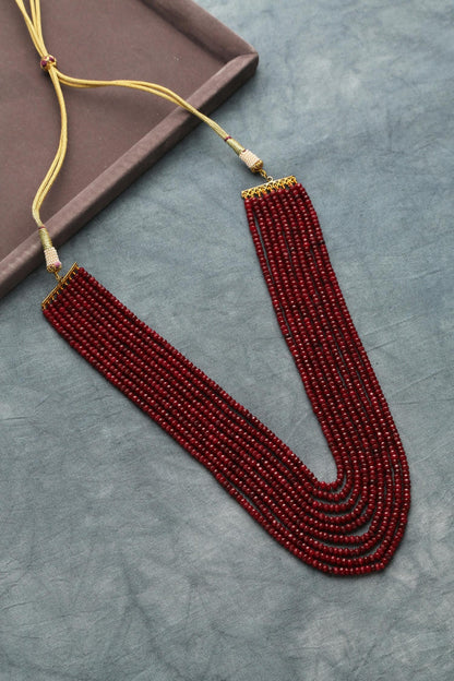 Bead Layered Necklace 