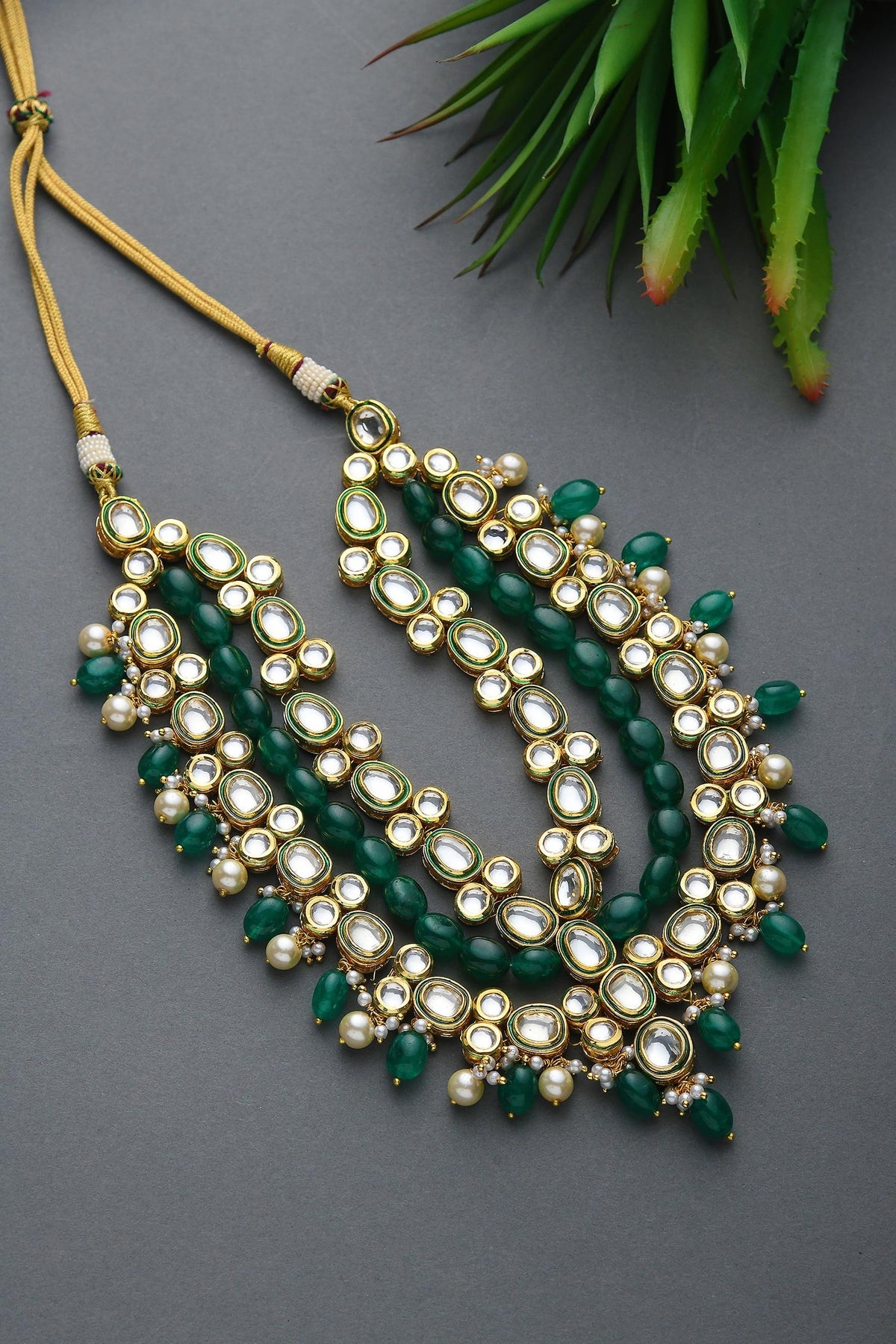Kundan Layered Necklace 