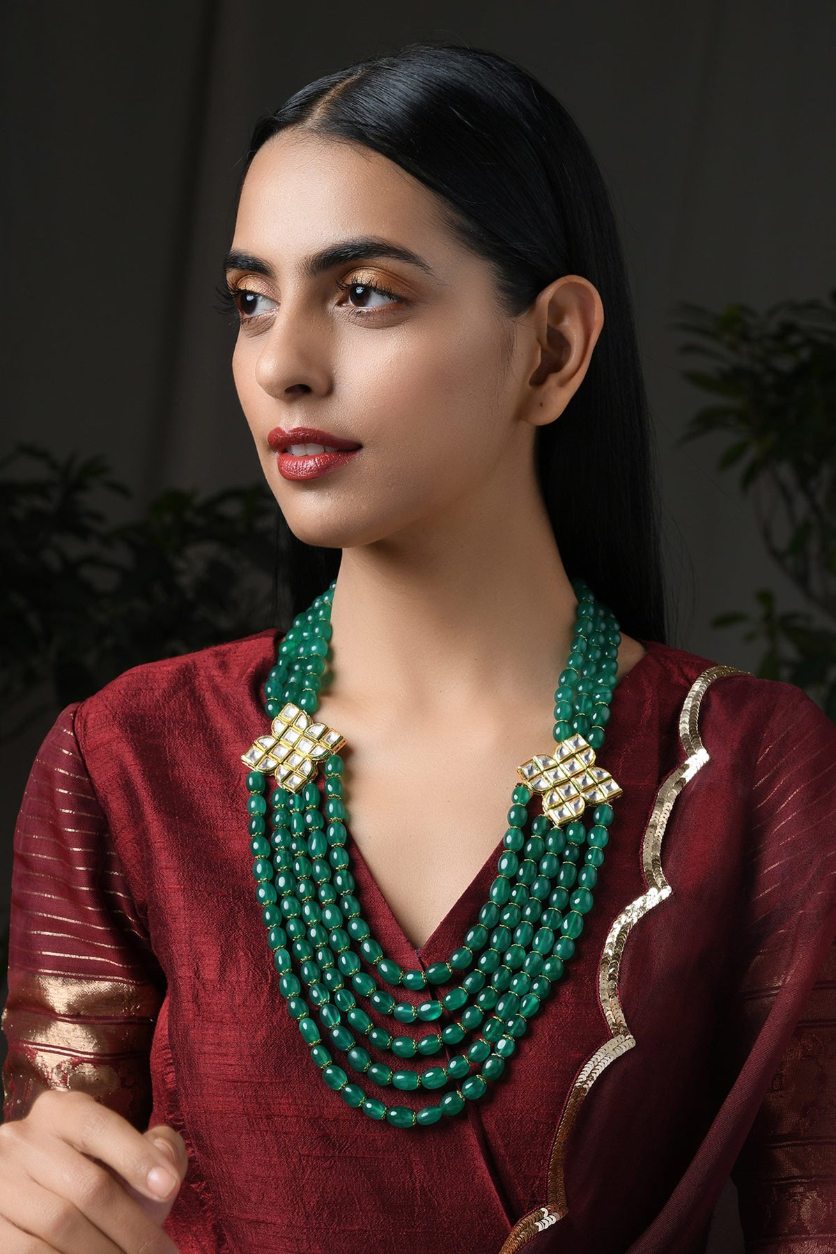 Kundan Layered Necklace 