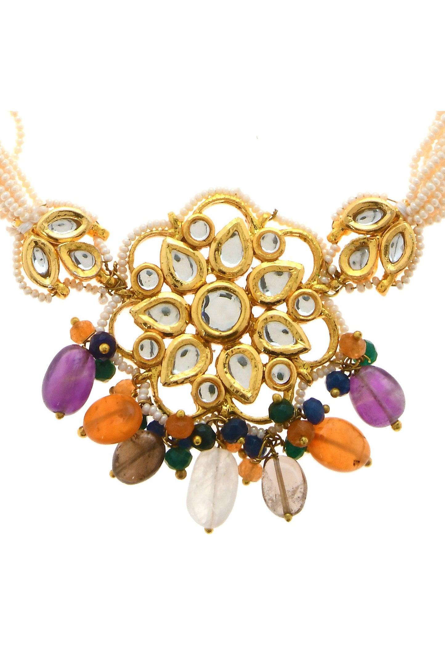 Floral Kundan Choker 