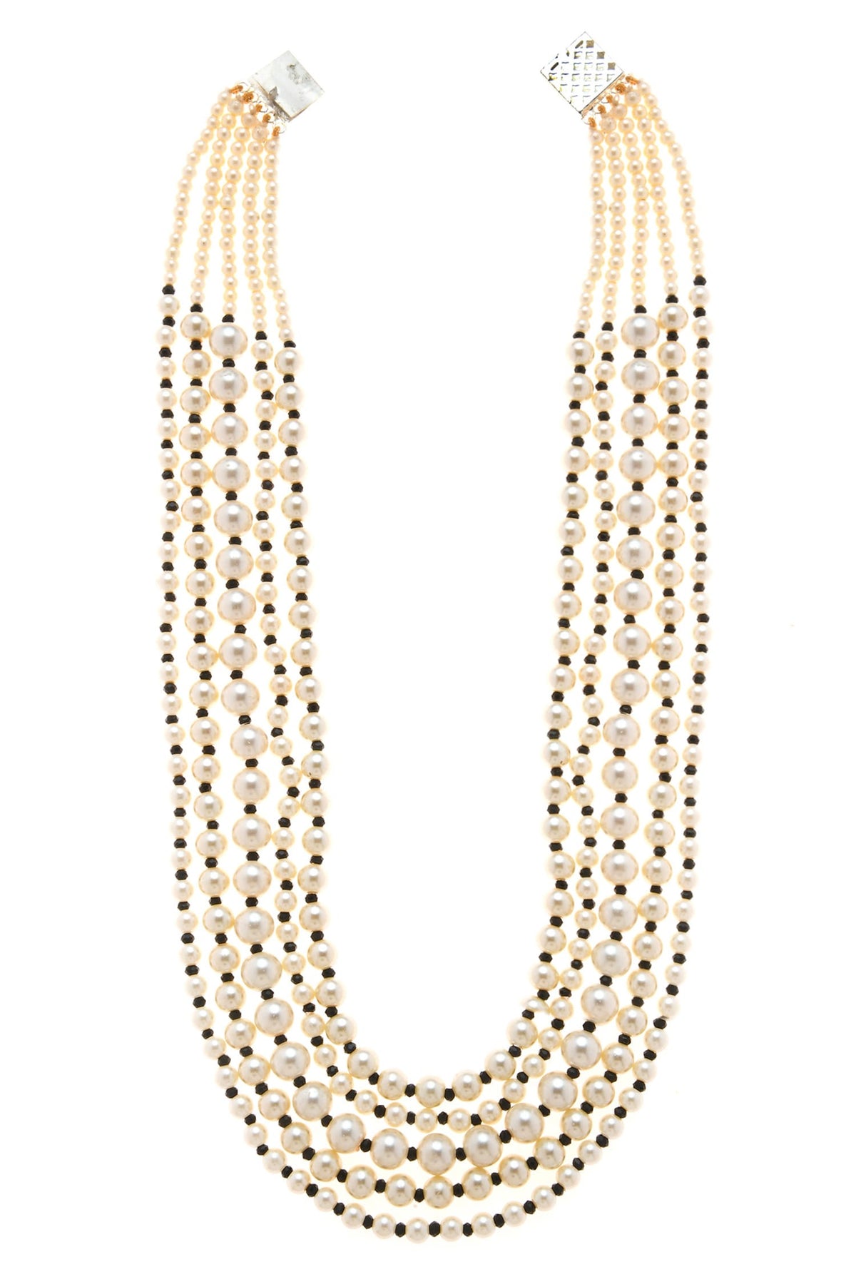 Bead Layered Necklace 