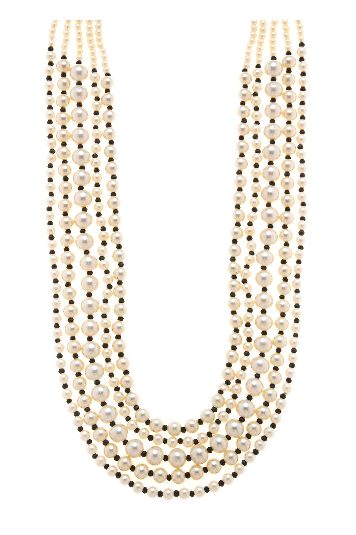 Bead Layered Necklace 