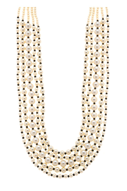 Bead Layered Necklace 