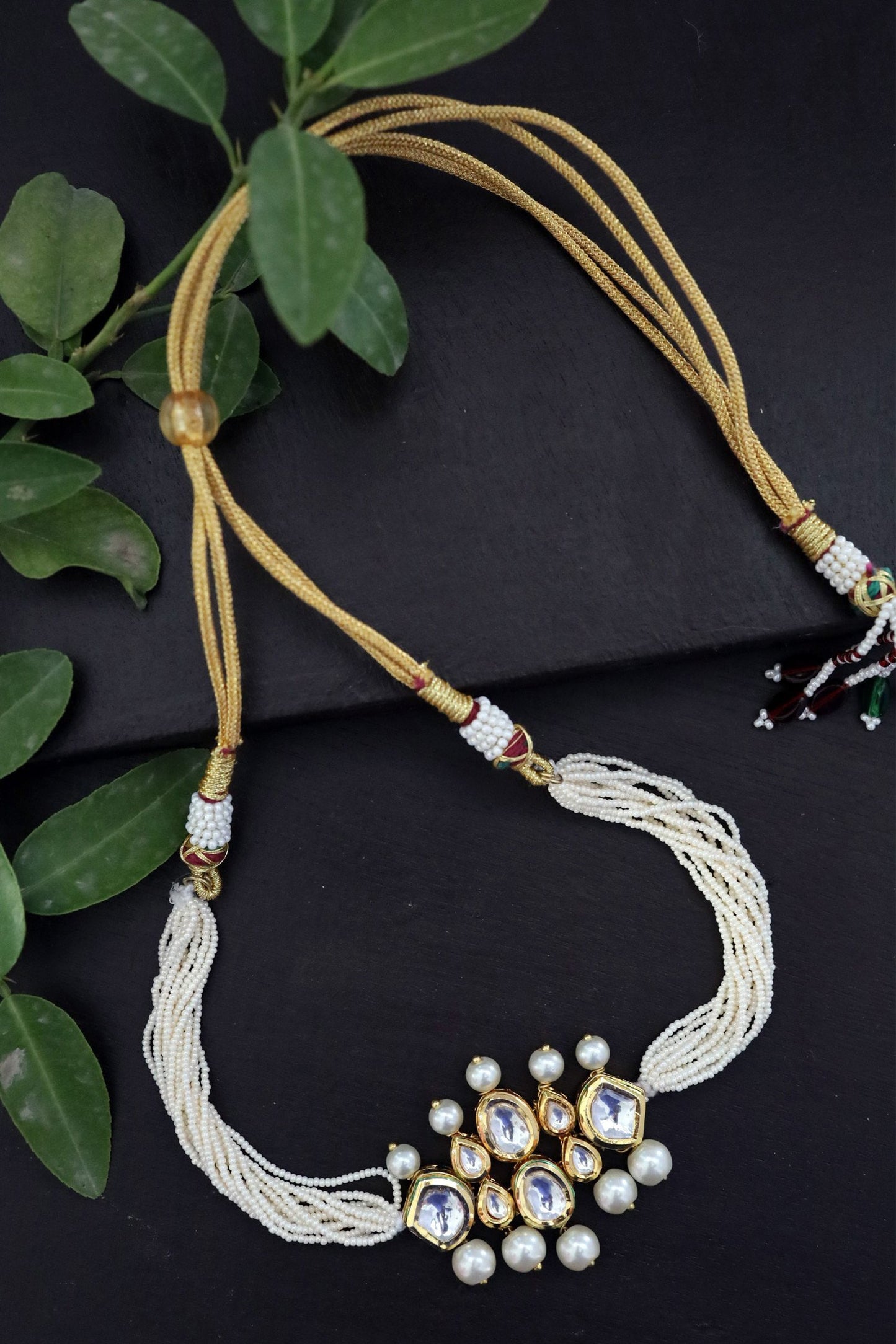 Multistrand Kundan Choker 