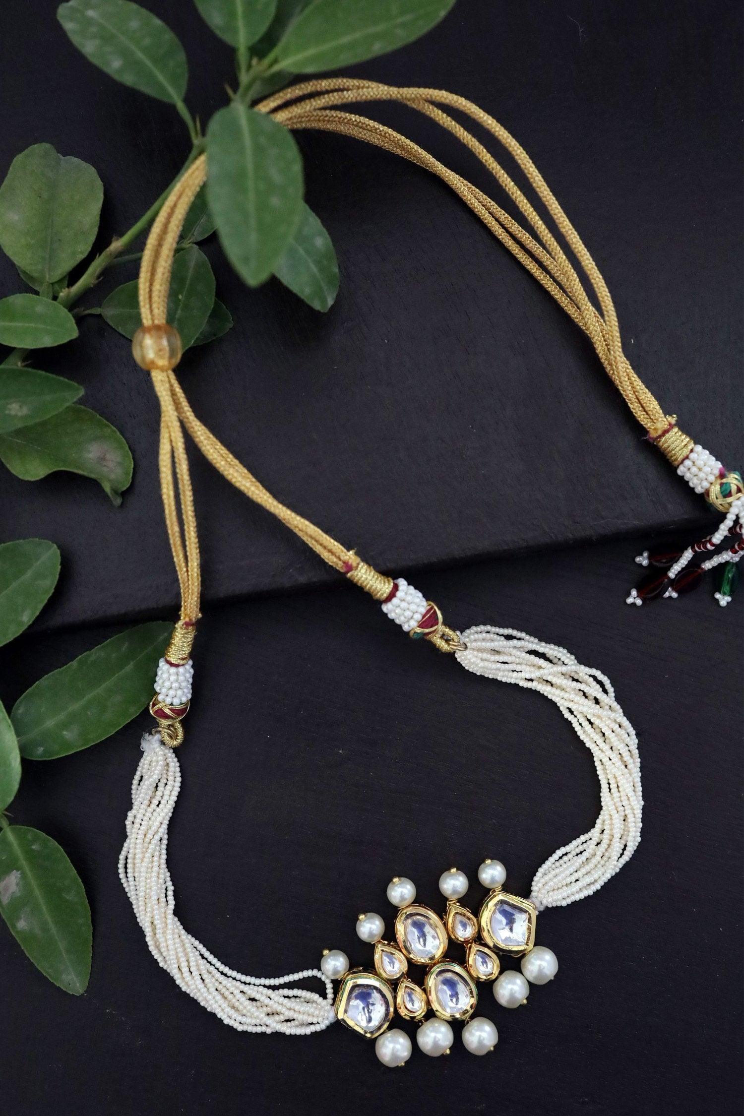 Multistrand Kundan Choker 