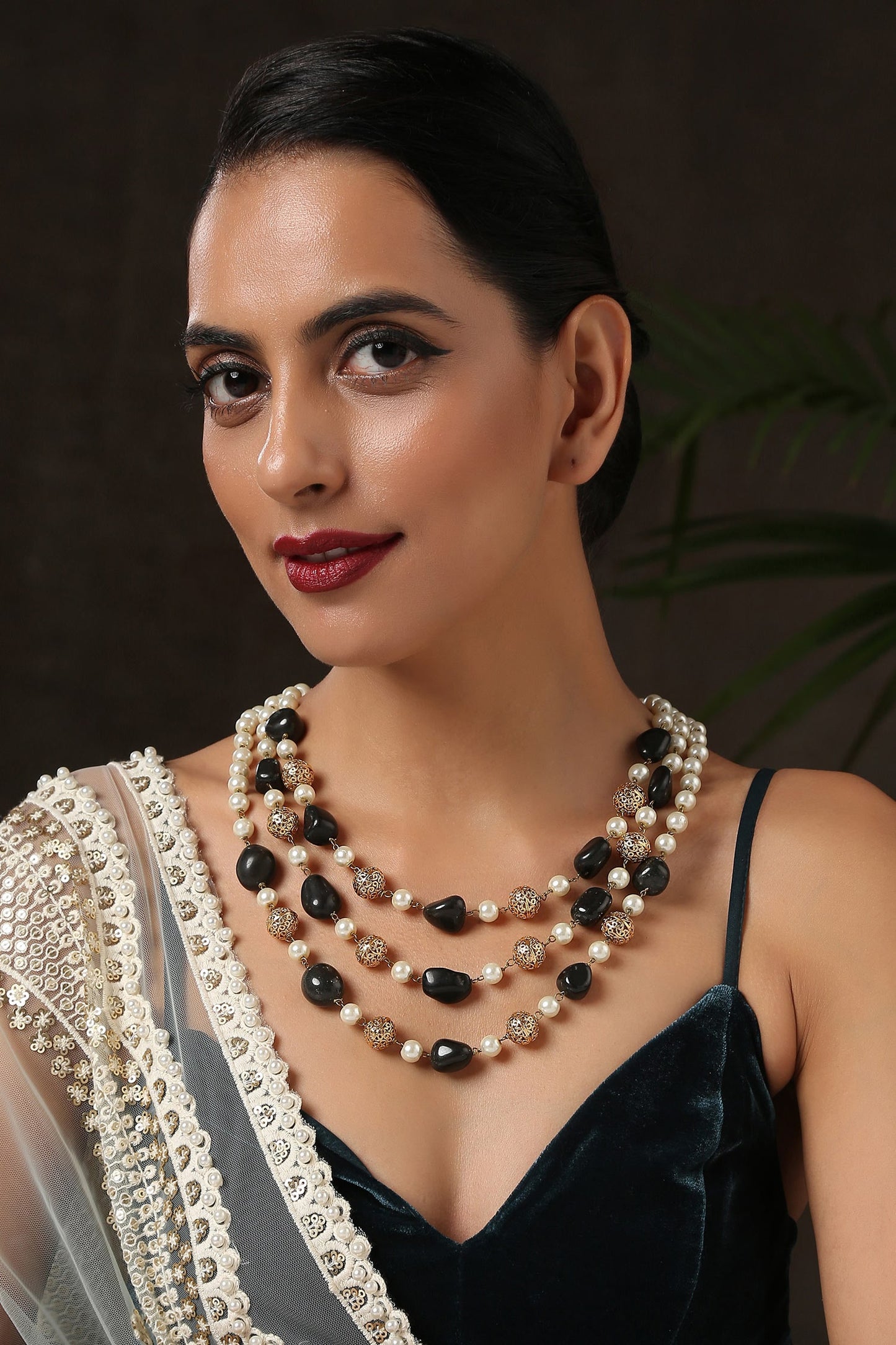 Layered Contemporary Necklace 