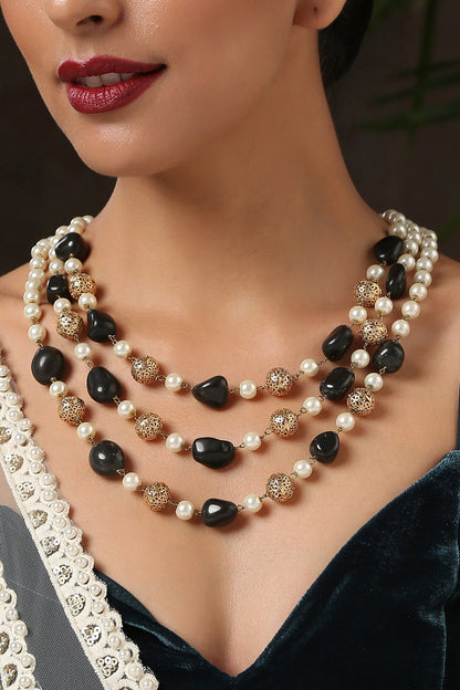 Layered Contemporary Necklace 
