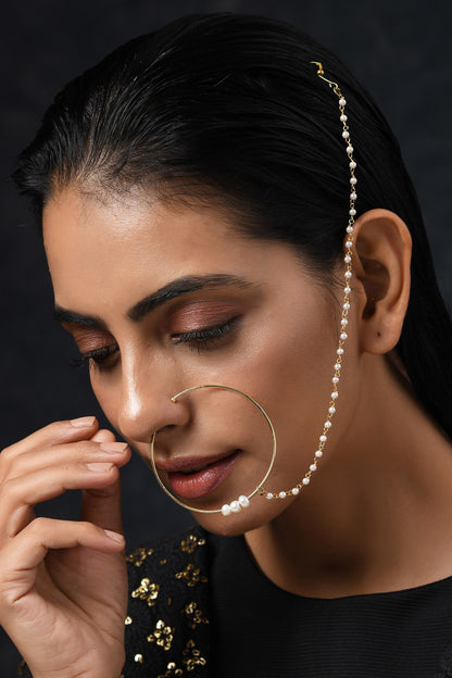 Adjustable Pearl Nath 