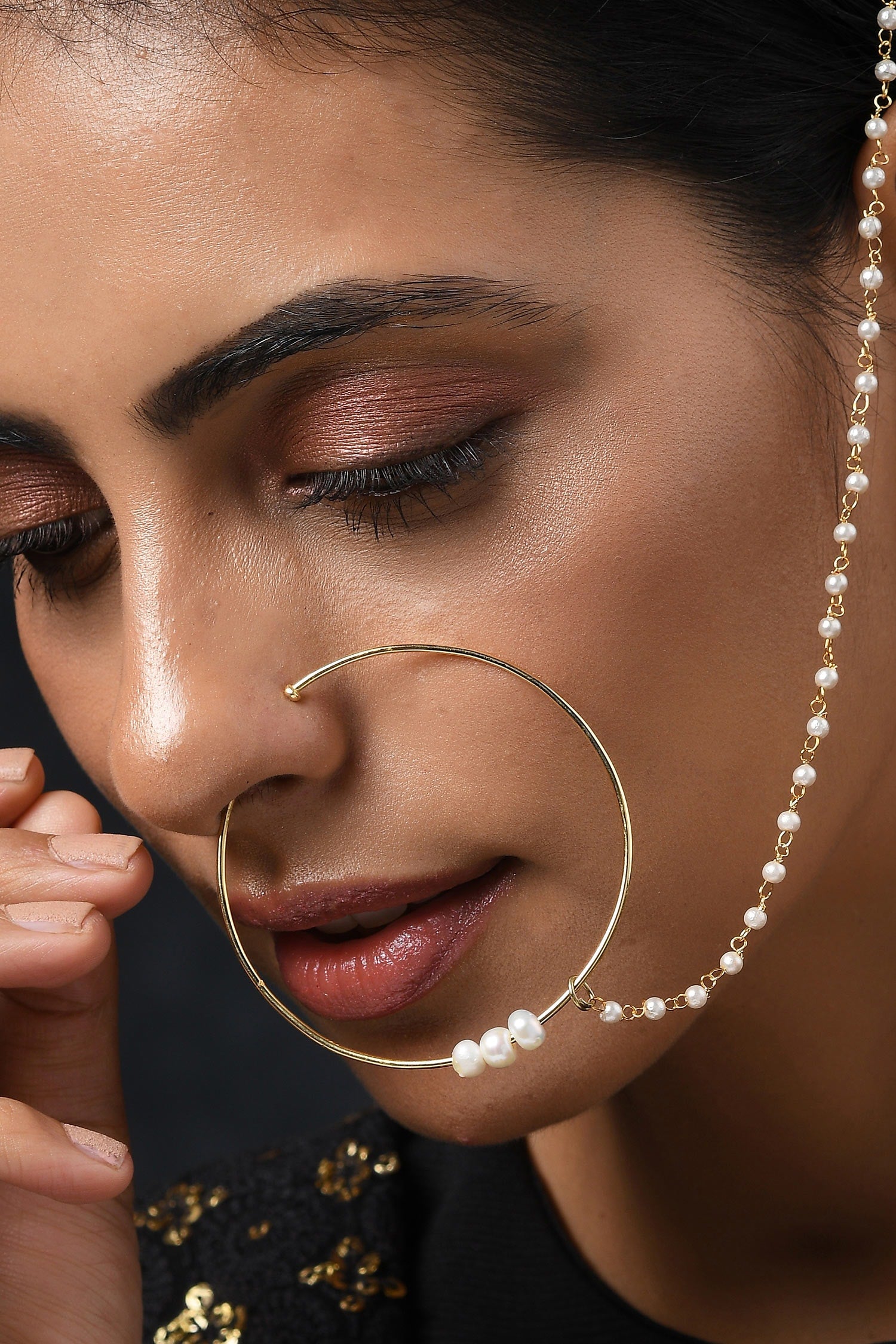 Adjustable Pearl Nath 