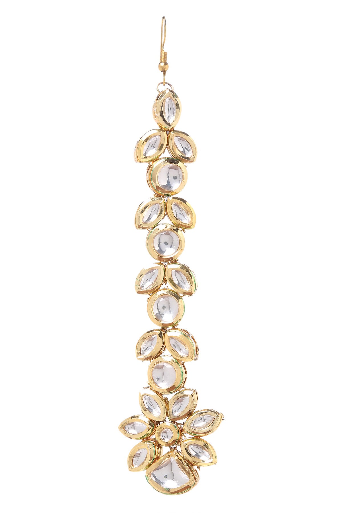 Floral Kundan Maangtikka 