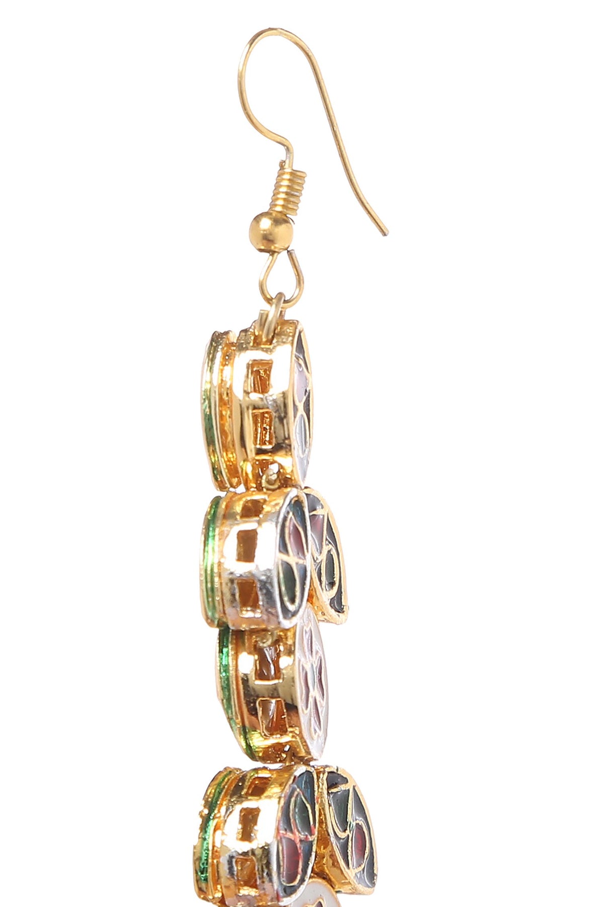 Floral Kundan Maangtikka 
