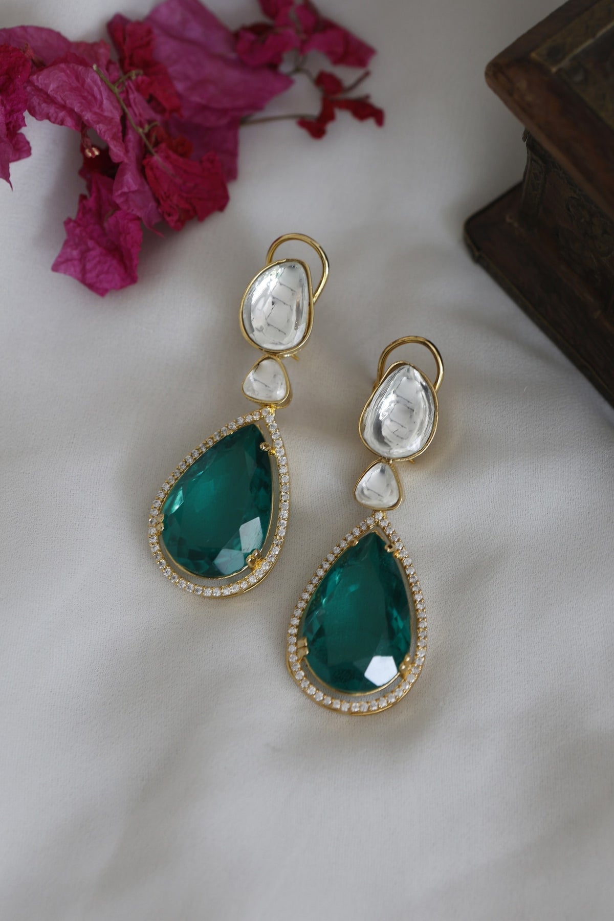 Polki Danglers And Drops
 