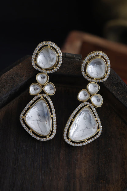 Victorian Polki Danglers And Drops 