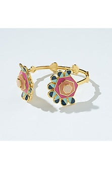 Gold Finish Brass Cuff