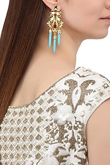 Matte Finish Bird Motif Earrings