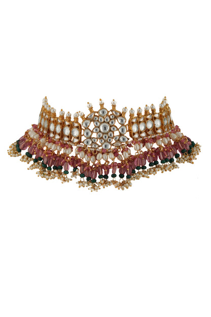 Bead Drop Choker Set 