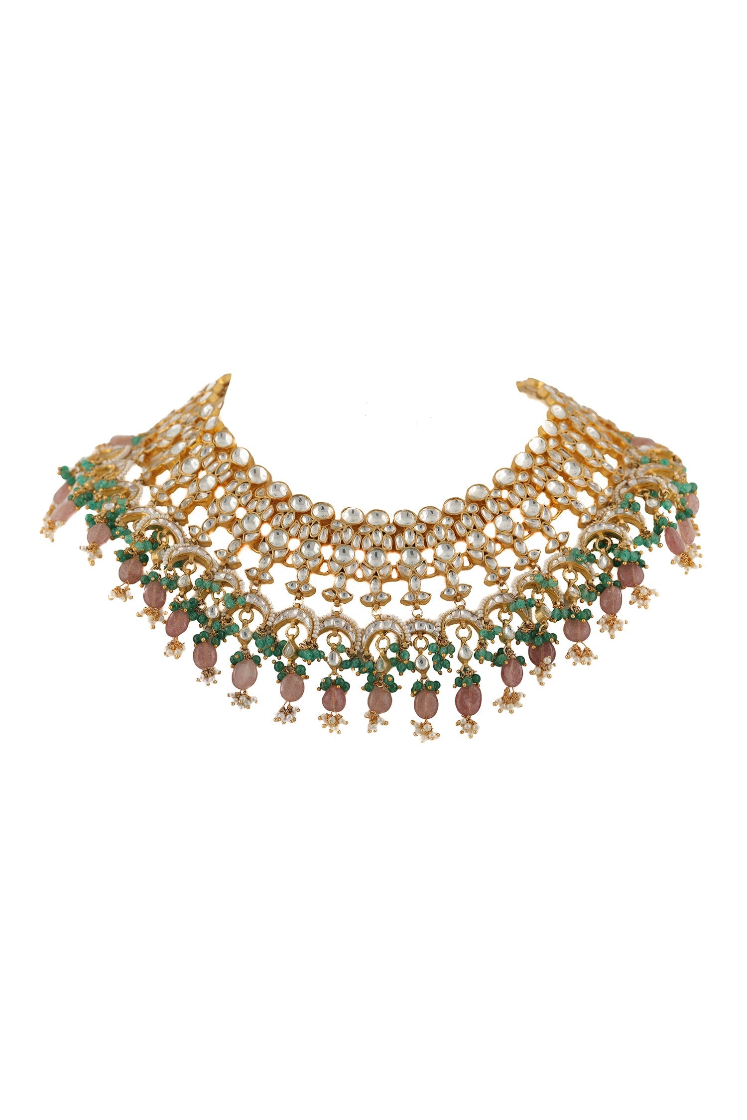 Bead Drop Choker Set 