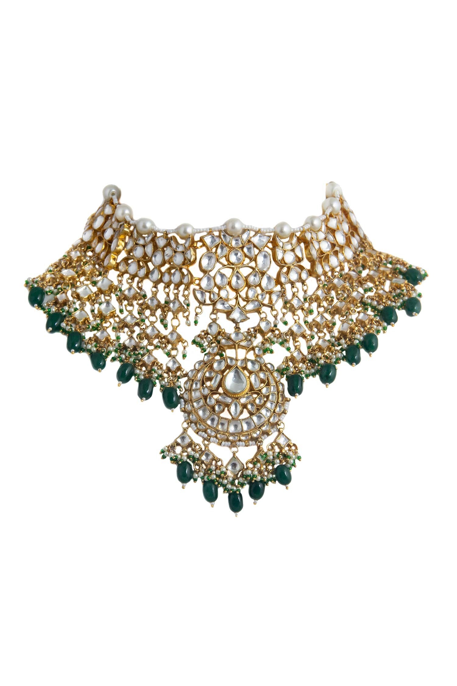 Chandbali Pendant Choker Set 
