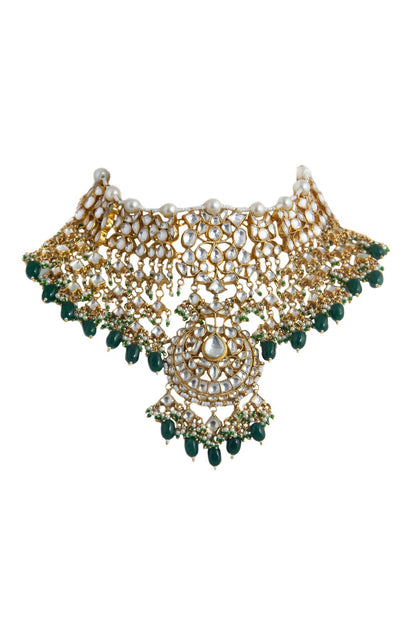Chandbali Pendant Choker Set 