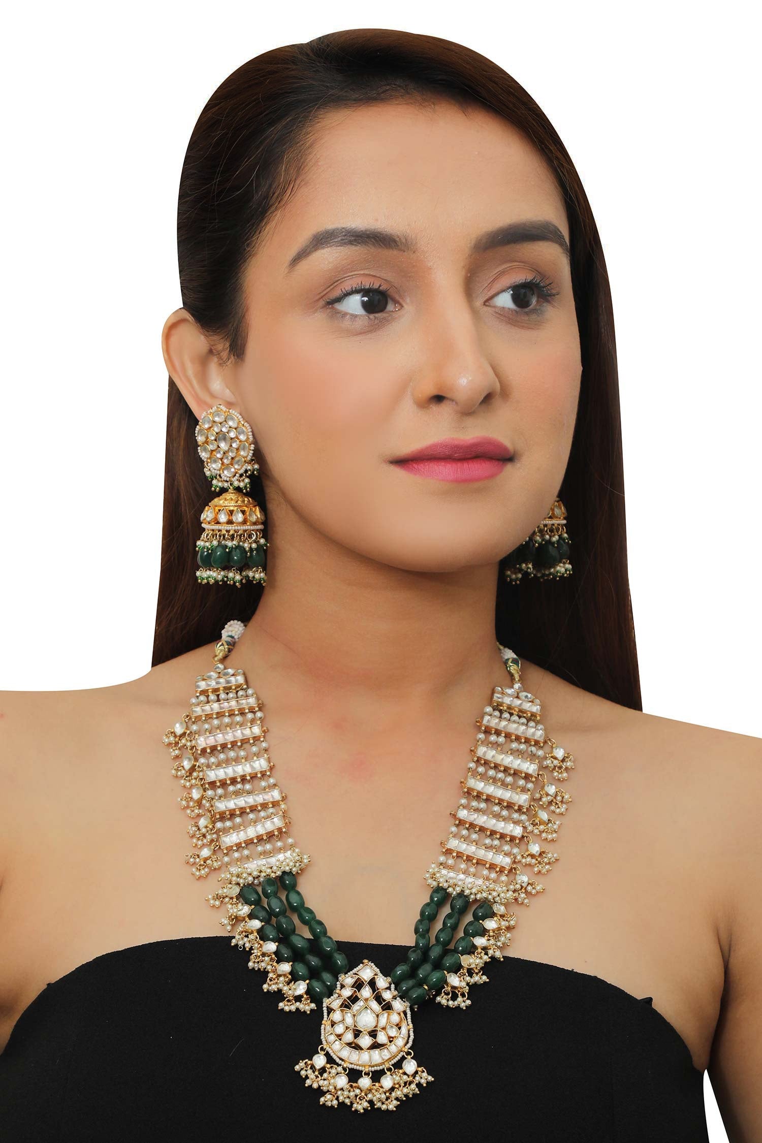 Chandbali Pendant Necklace Set 