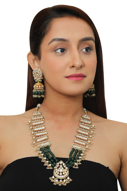 Chandbali Pendant Necklace Set 