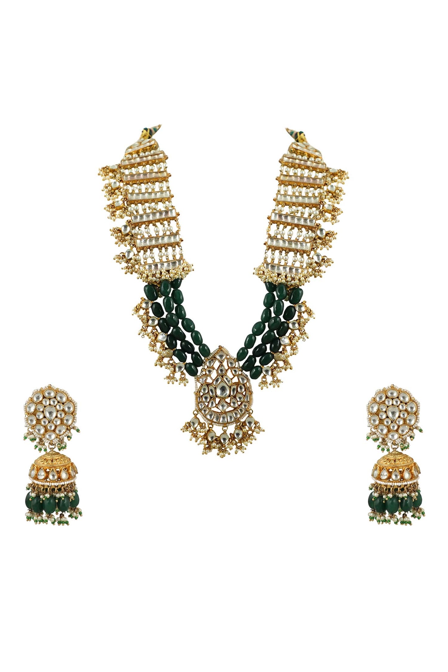 Chandbali Pendant Necklace Set 