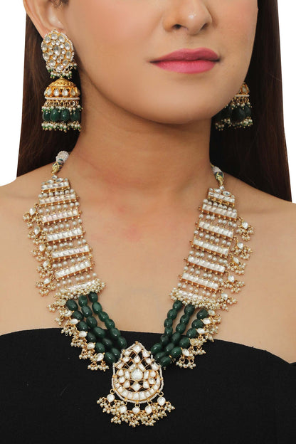 Chandbali Pendant Necklace Set 