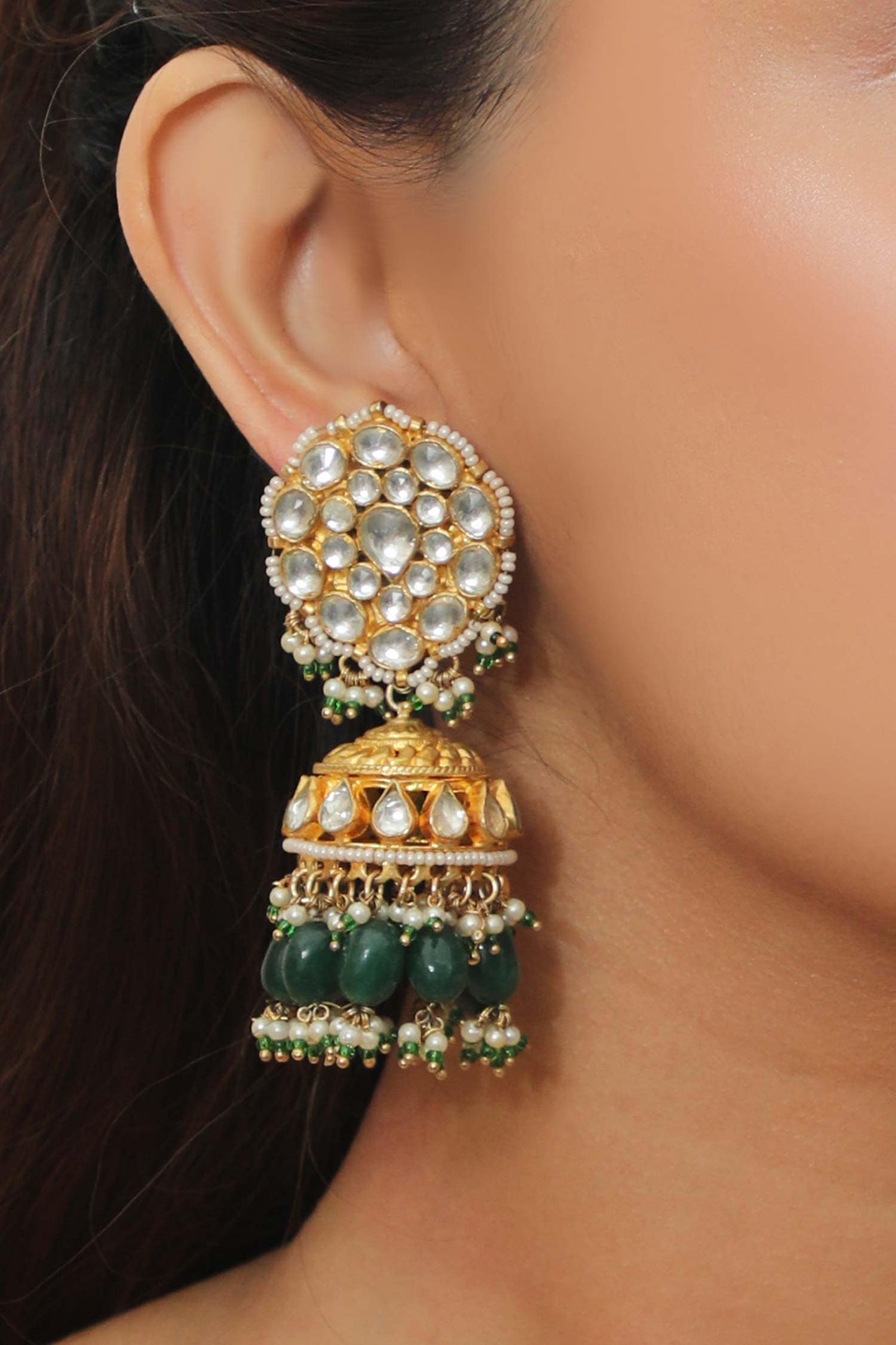 Chandbali Pendant Necklace Set 