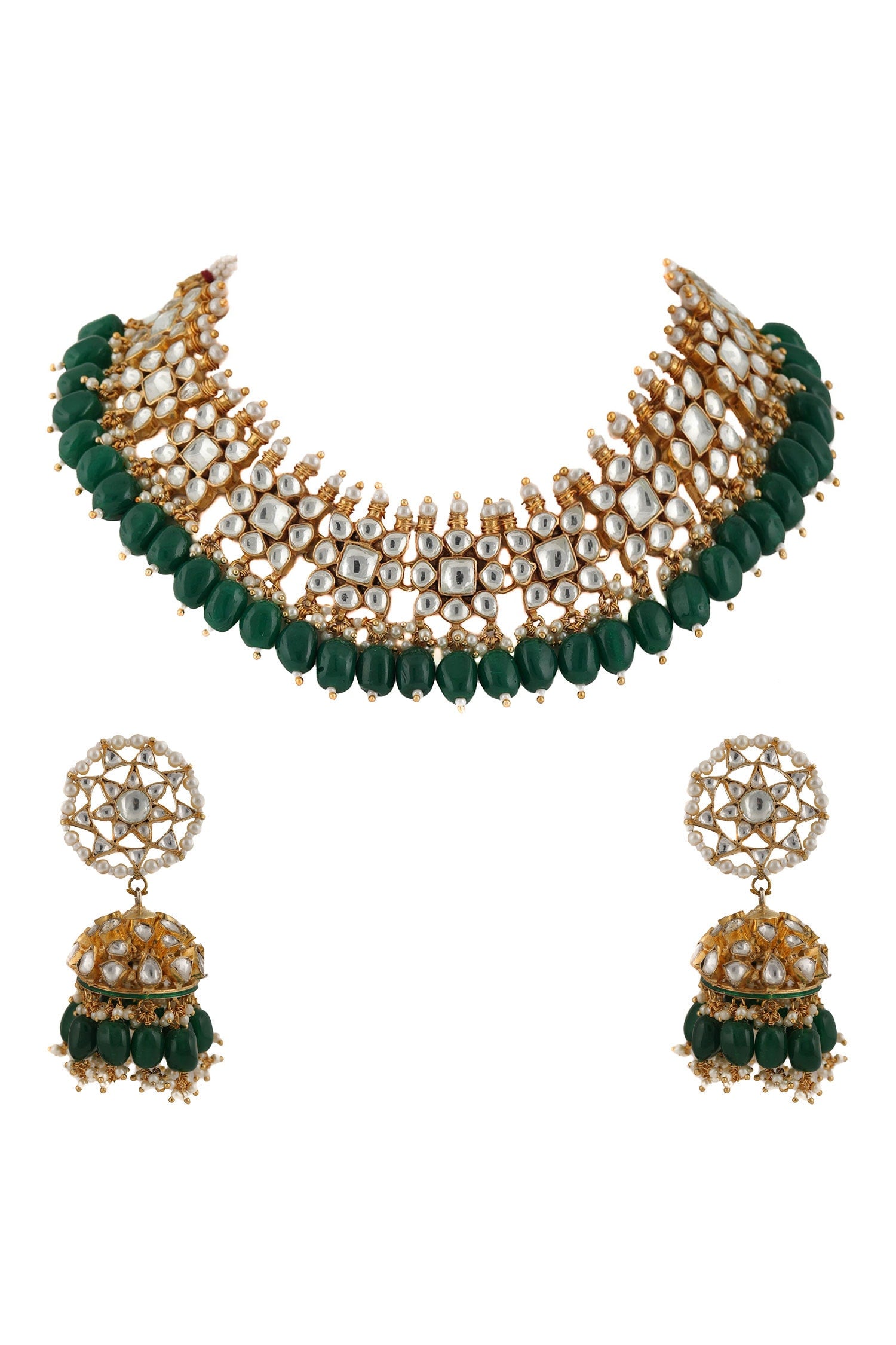  Bead Drop Choker Set 