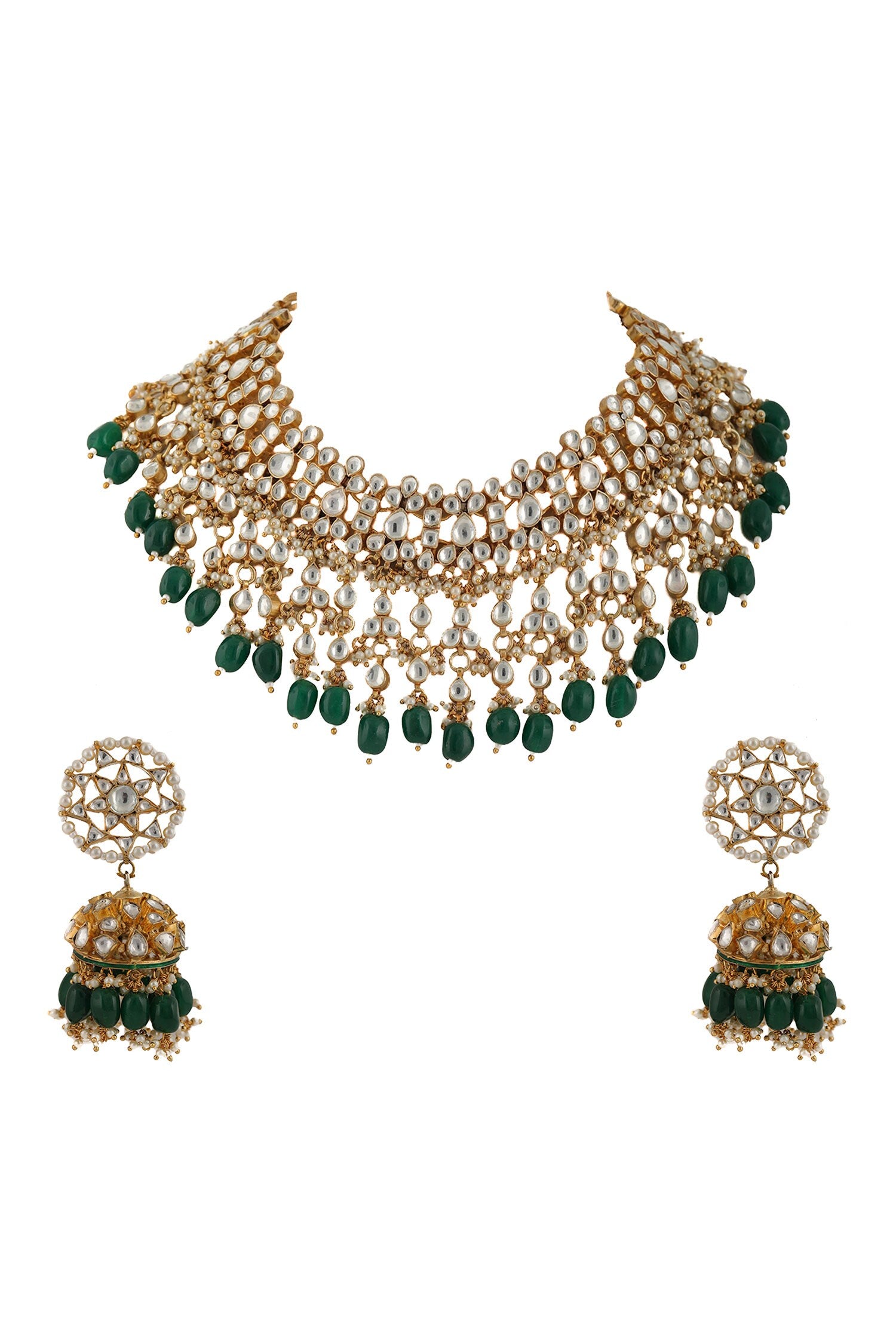  Bead Drop Choker Set 