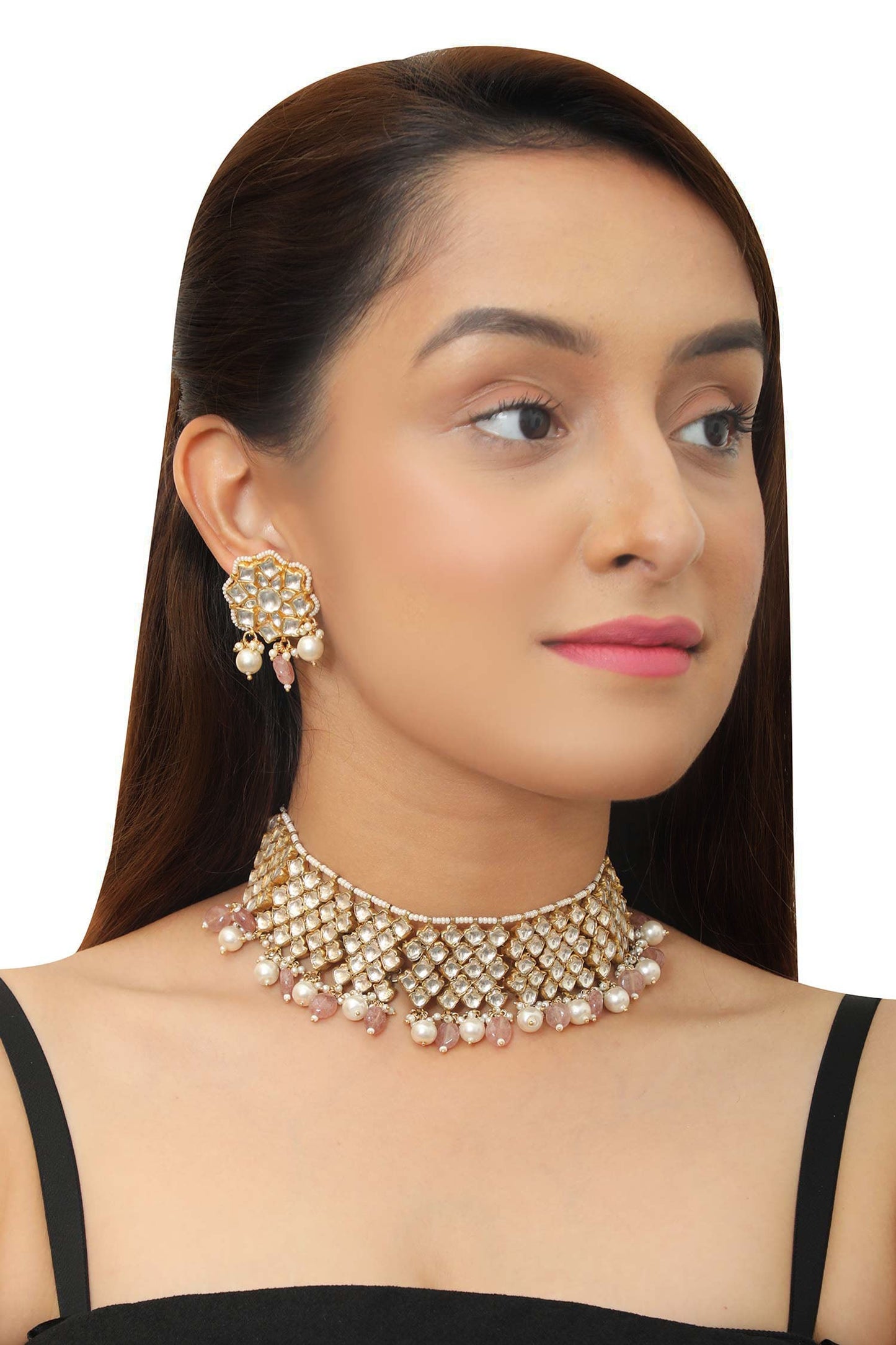 Bead Drop Choker Set 