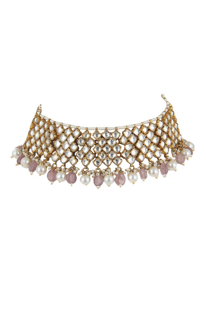 Bead Drop Choker Set 