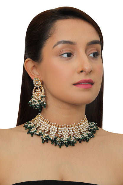 Bead Drop Choker Set 