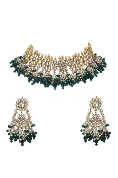 Bead Drop Choker Set 